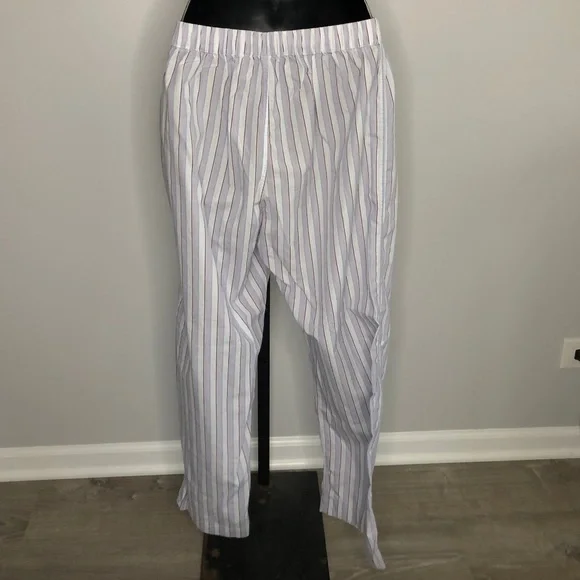 Brioni Multicolored Striped Shirt Pants Pajama Set 100% Cotton Size Medium Italy - Picture 5 of 10